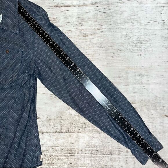 NWT Toms x Target 1/2 Button Up Long Sleeve Shirt Size Small - Picture 6 of 8